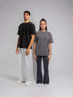Washed T-Shirt — 100% cotton washed t-shirt with dropped shoulders | Basiclook Canada